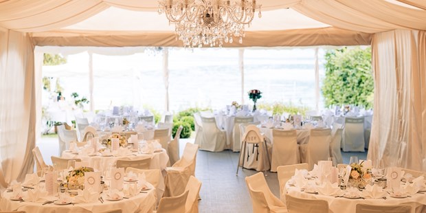 Destination-Wedding - Miralago: romantic table setting - Hotel SCHLOSSVILLA MIRALAGO - die wundervolle, einzigartige Location direkt am Wörthersee - 